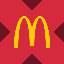 McDonald's tokenized stock (xStock) icon